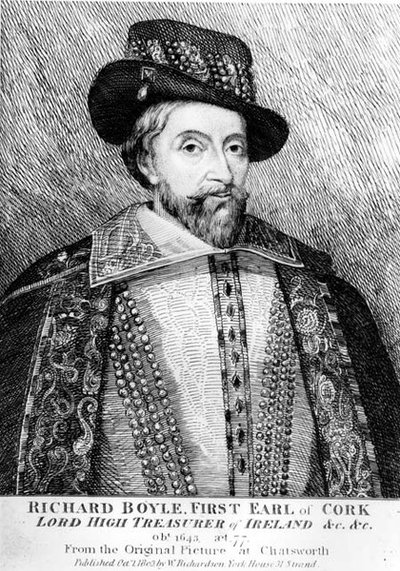 Richard Boyle (1566-1643), premier comte de Cork et grand trésorier d